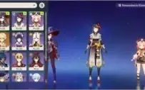 [Pity 100% garantido]Eula + Mona e Harpa celestial