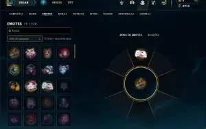 Esmeralda 3 com 32 Champs e 3 Skins + 4 Fragmentos