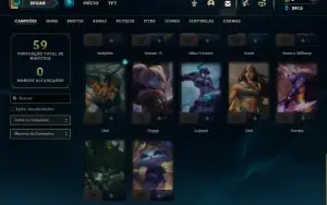 Esmeralda 3 com 32 Champs e 3 Skins + 4 Fragmentos