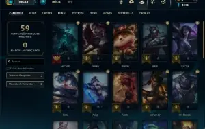 Esmeralda 3 com 32 Champs e 3 Skins + 4 Fragmentos