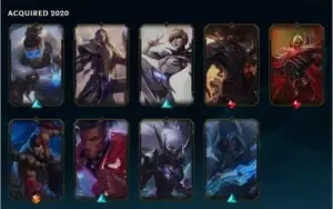 CONTA MESTRE 60% WR / SKINS EPICAS/ LENDARIAS/ ULTIMATE