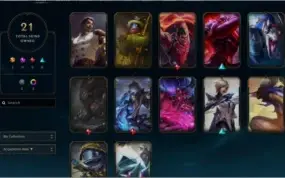 CONTA MESTRE 60% WR / SKINS EPICAS/ LENDARIAS/ ULTIMATE