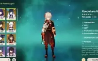 Conta gensh CV 55 raiden zhong yelan ayaka e muito mais