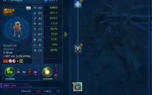 Conta LADMO Mid-end game (omegamon)