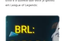 Conta de league of legends (lol) no valor de 2450