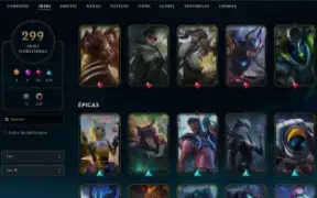 Conta de league of legends (lol) no valor de 2450