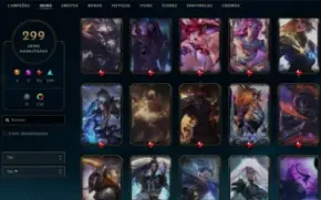 Conta de league of legends (lol) no valor de 2450