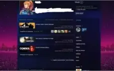 conta steam Level 2  2k de horas de cs go itens e games
