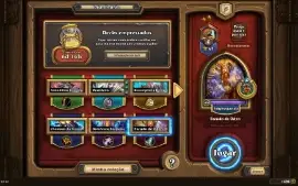 CONTA HEARTSTONE ANTIGA 2015 + de 3000 reais gastos