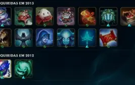 Conta do LoL de 2012 com todos os champions, mais de 240 ski