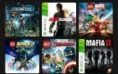 CONTA XBOX 360 (ONE) COM 27 JOGOS RETROCOMPATIVEIS