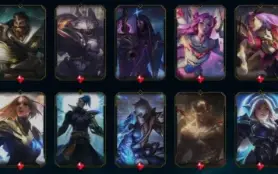 Conta LOL nv 224, Pltna 5, único dono, 317 Skins.