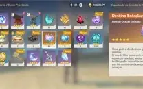 AR 42 Zhongli + Kokomi + Diluc + Jean + Qiqi + destinos