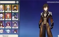 AR 42 Zhongli + Kokomi + Diluc + Jean + Qiqi + destinos