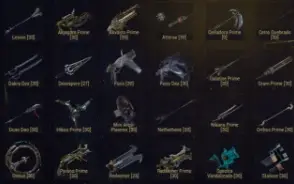Vendo Conta Warframe NM 18 PC (Aceito ofertas)
