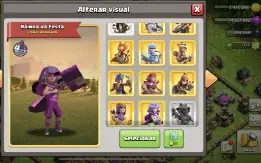 Conta clash of clans cv 15
