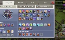 Conta clash of clans cv 15