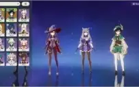 GENSHIN IMPACT / AR 31 / KEQING - ZHONGLI - MONA - VENTI++