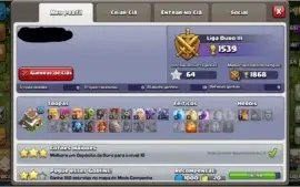 Clash of clans cv8, 5 Construtores super barato
