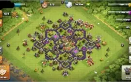 Clash of clans cv8, 5 Construtores super barato