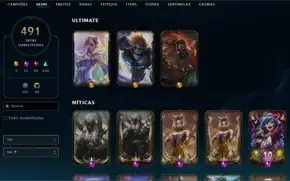 Vendo conta rara de lol com + de 5k investido