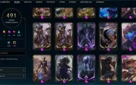 Vendo conta rara de lol com + de 5k investido