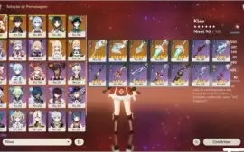AR55 KLEE, XIAO,GANYU E MAIS 14 5* EULA GARANTIDA