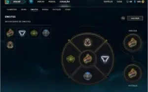 Conta League of Legends Ouro LV 50