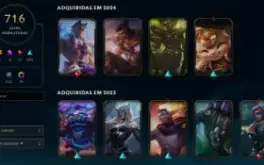 Conta league of Legends MMR Alto !