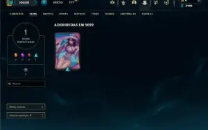 Platina 4 com 30 Champs e 1 Skin + 4 Fragmentos