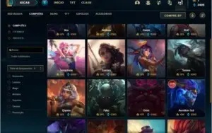 Conta prata 3 com 145 champs e 83 skins ( 300k de Riven )