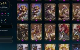 conta lol full acesso, passo para seu email, muitas skins