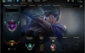 Conta Smurf Platina 3 - Ótimo MMR