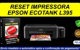 Reset Epson Almofadas com Tinta Cheia - L395