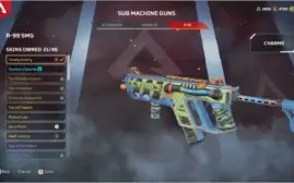 Conta Wraith com Herança Kunai + de 2000 kills