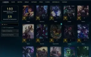 Unranked com 70 Champs e 42 Skins ( MID / TOP / JG )