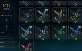Conta com Pax TF, Riven campeonato Seaseon 2, 1k de skins