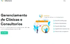 Saas Gerenciamento Agendamentos Clínicas Consultórios c/Site