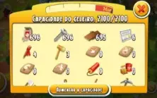 Hay Day ; Conta para expansão de silo LVL 42+1KK (2.1K ITEM)