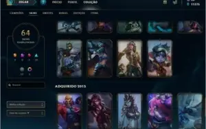 CONTA DIAMANTE 3 COM TODOS OS CAMPEÕES.