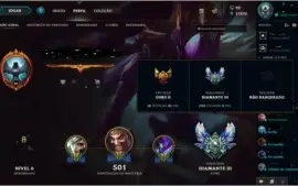 CONTA DIAMANTE 3 COM TODOS OS CAMPEÕES.
