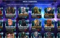 Conta Marvel torneio de campeões