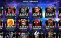 Conta Marvel torneio de campeões
