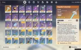 AR 47 Venti + Klee + Ganyu + Jean + Espada 5*