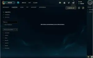 Conta LoL todos os campeões 161 skins