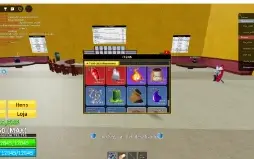 CONTA DE BLOXFRUIT COM CDK, GODHUMAN, FRUTAS MITICAS E DOUGH