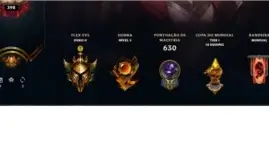Conta de lol gold 3
