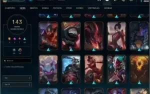 Conta de lol gold 3