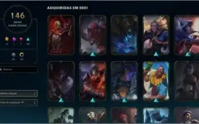 Conta de lol gold 3