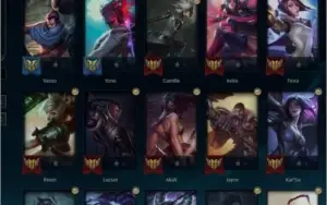 Conta League of Legends Challenger s9 s10 s11